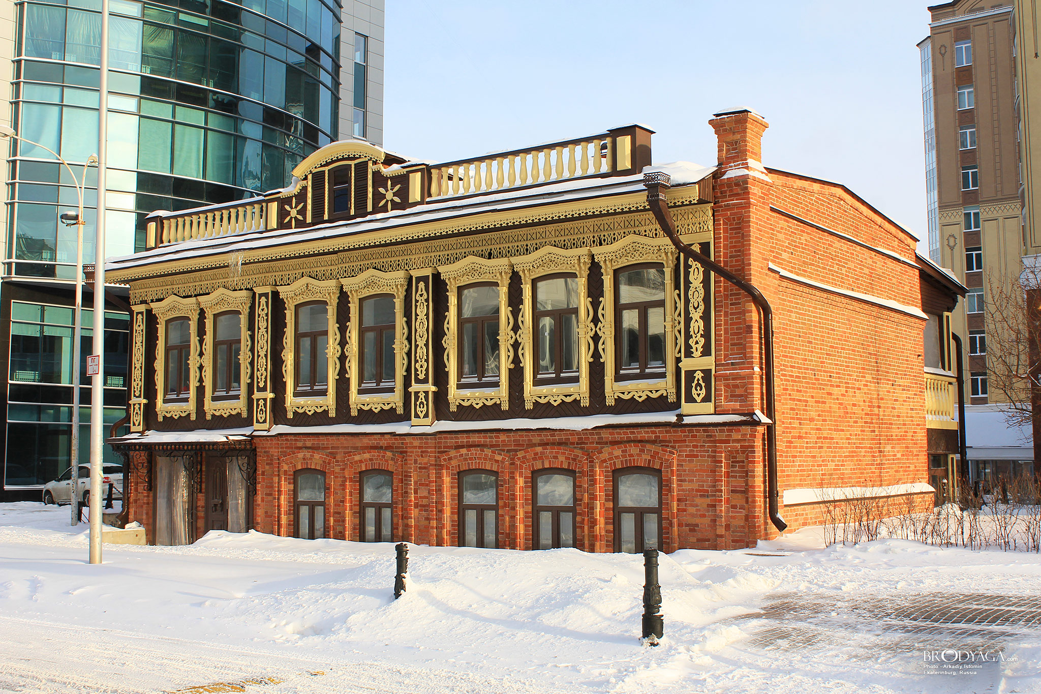 Дом П. М. Флоринского, Сакко и Ванцетти 69, Екатеринбург. 2023 год  (Yekaterinburg)
